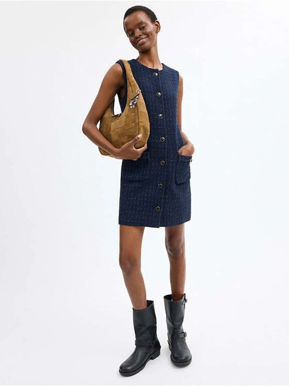 NWT Coachtopia Alter/Ego Suede Shoulder Bag